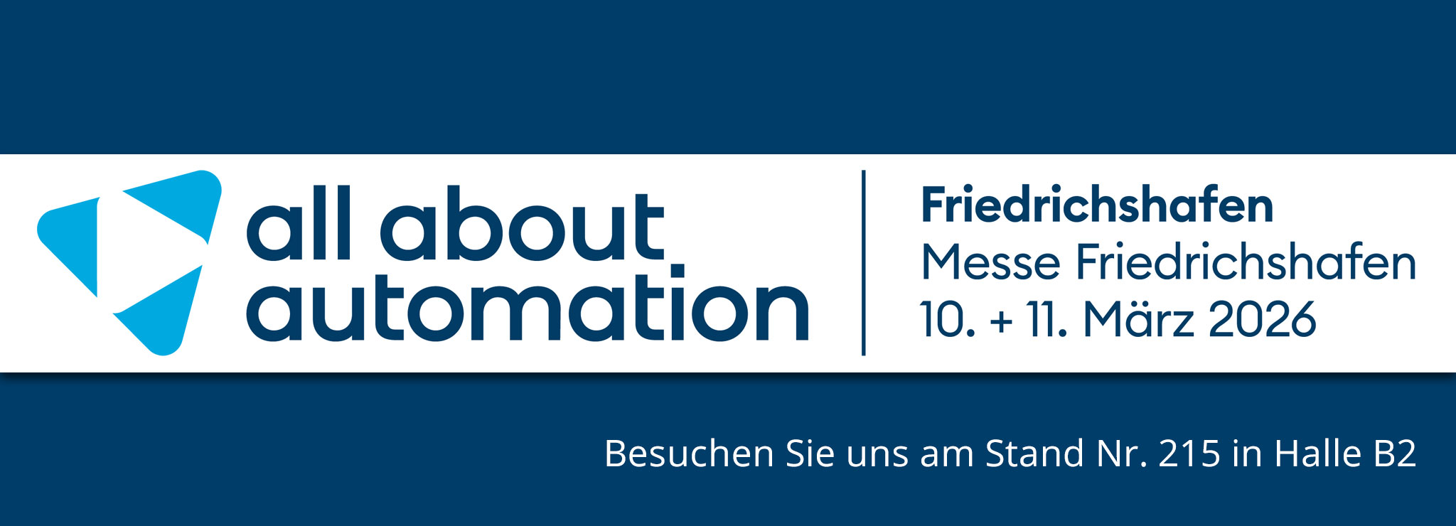 Messen und Kongresse all about automation Friedrichshafen 2026