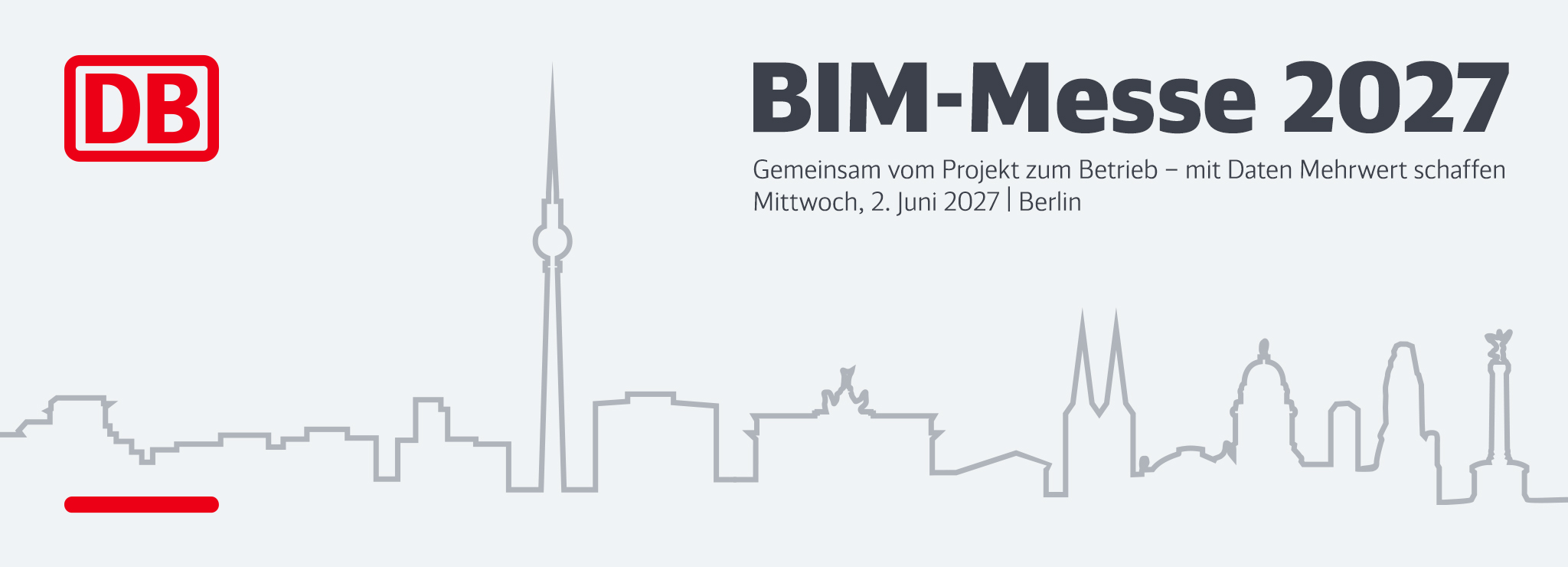 Messen und Kongresse DB BIM-Messe 2027