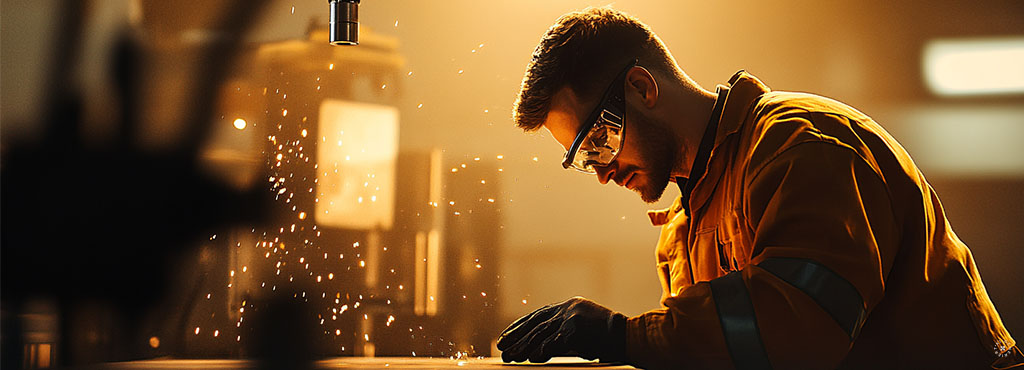 Fertigung mit Mensch und Maschine