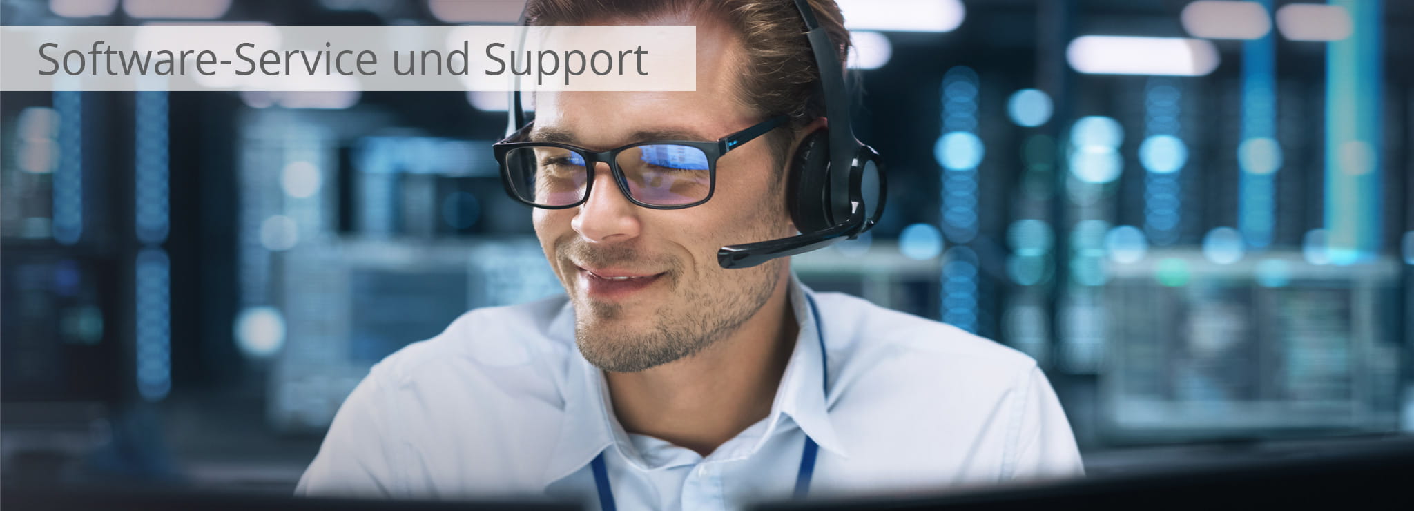 Software-Service und Support