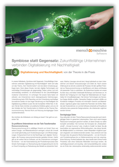 Twin Tranformation Artikel 3