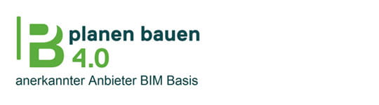 planen bauen 4.0 - anerkannter Anbieter BIM Basis