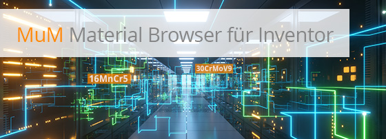 MuM Material Browser für Inventor