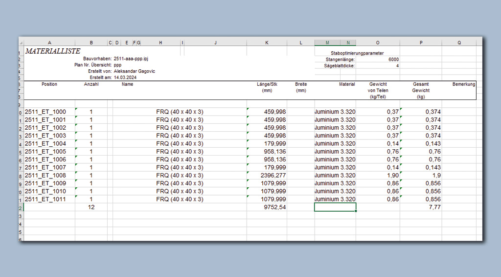 Referenz metall glas WERKSTATT GmbH